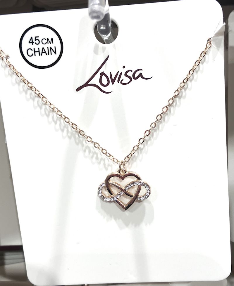 Lovisa 26cm Heart Necklace 6