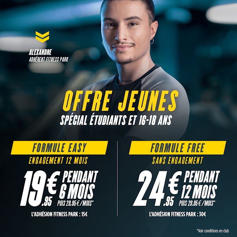 offre jeunes fitness park description