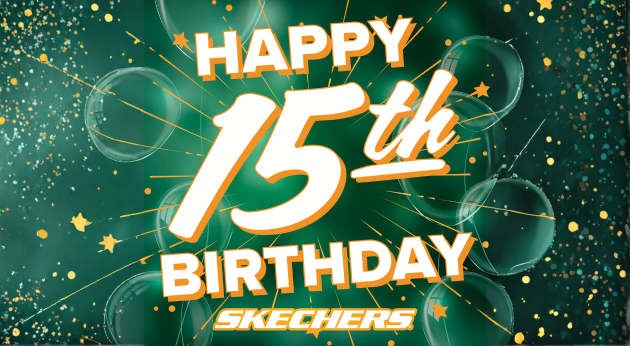 SKECHERS – 15th Birthday Offer – October 2025 – List Image
