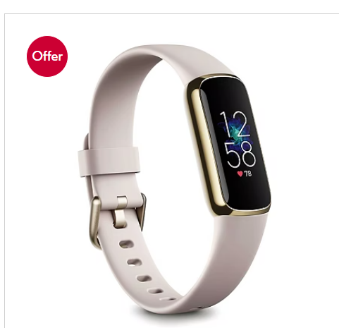 Boots Fitbit Luxe Soft Gold Lunar White €114.50