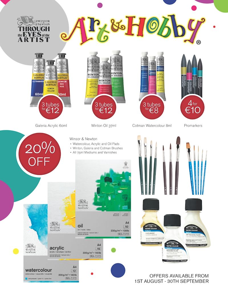 Art & Hobby – Back to College Art Sale – August 2025 – On-Page Image 1