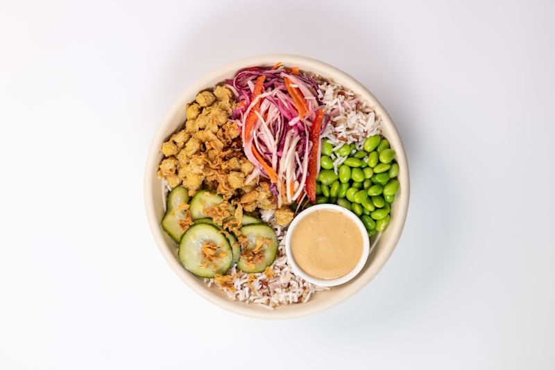 Satay-sfied Chickpeas Bowl