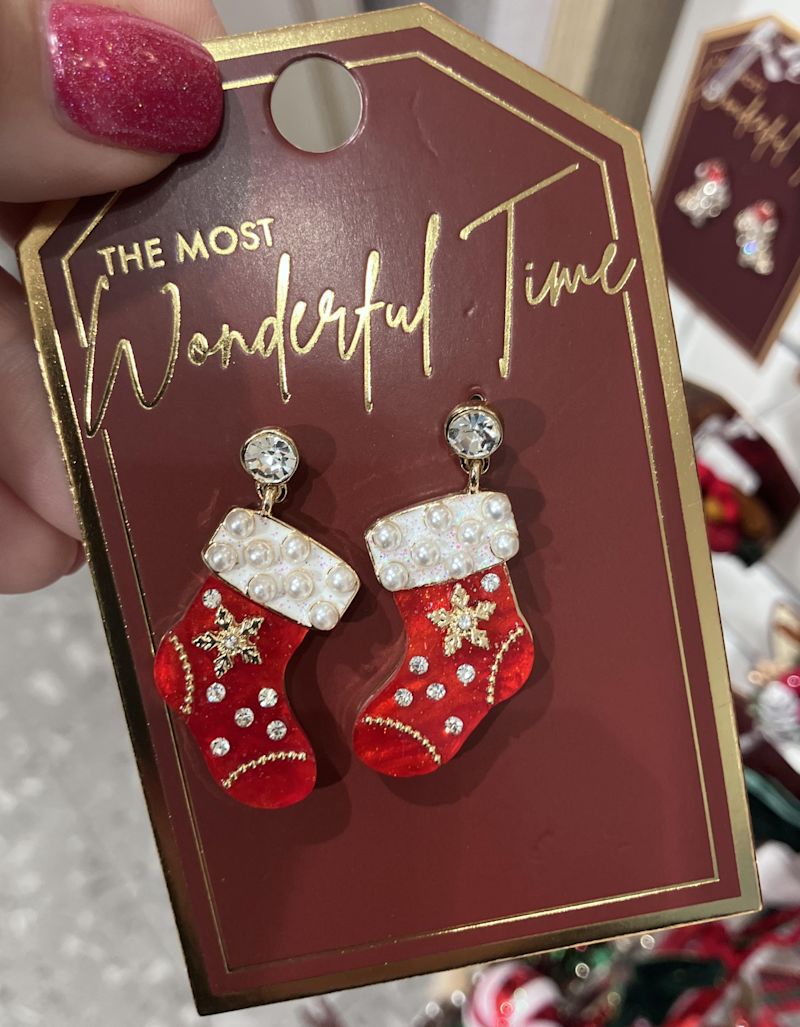 Lovisa Xmas Stocking Earrings €10