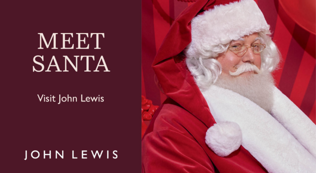 Join Santa's Tea Party at John Lewis & Partners Brent Cross