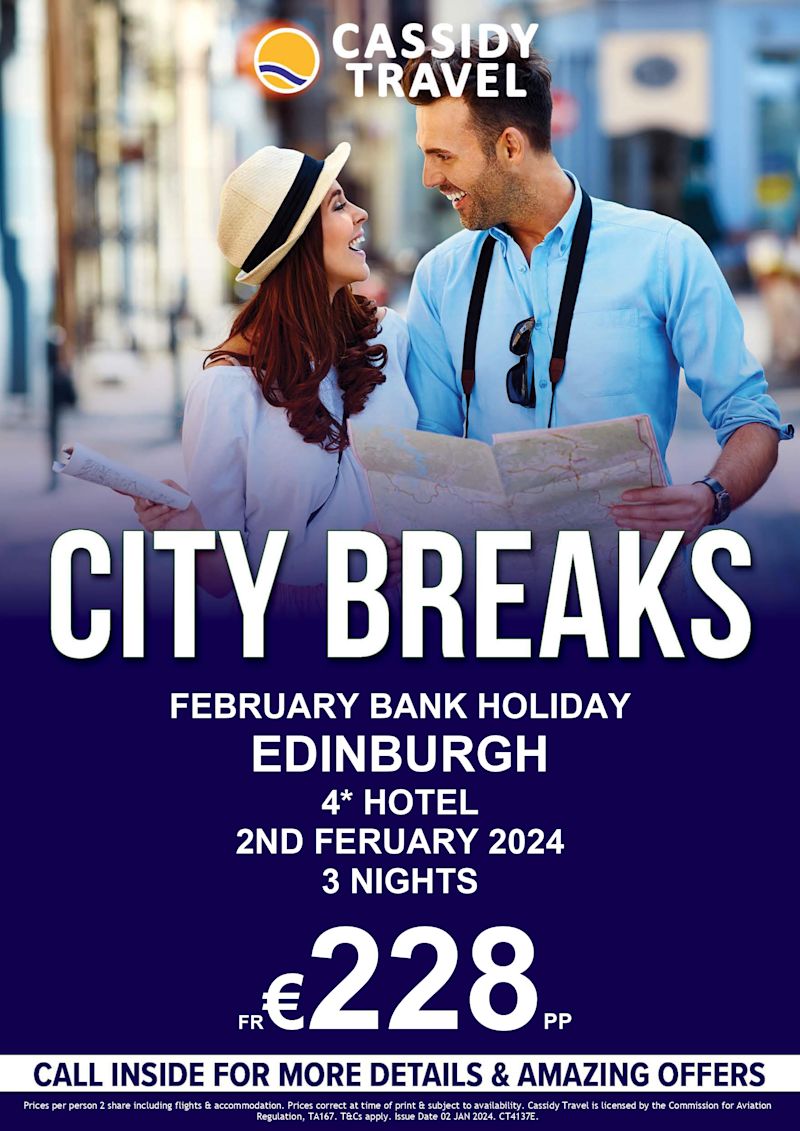 City Breaks Feb Bank Holiday Weekend - Edinburgh page-0001