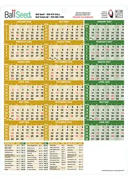 2026-2028 Grower Calendar