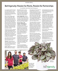 IN THE NEWS: Passion For Plants, Passion For Partnerships