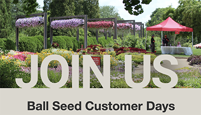 Register for Ball Seed Customer Days 2026