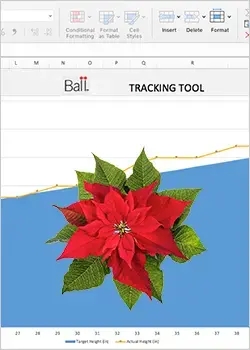 Poinsettia Growth Tracker Tool