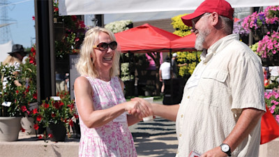 In The Gardens With Ball Seed Customers (Videos)