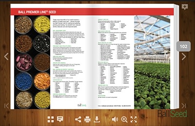 Latest Ball Seed Catalog Now Available in New Digital Format