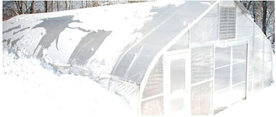 Ice and Snow Protecting Your Cut Flower Greenhouse