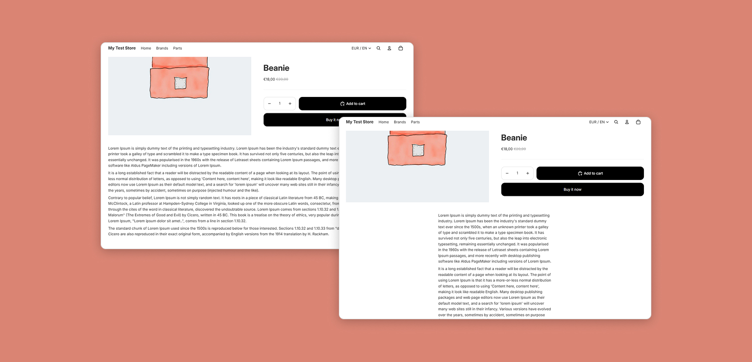 How to fix long product descriptions on Shopify (and why it matters)