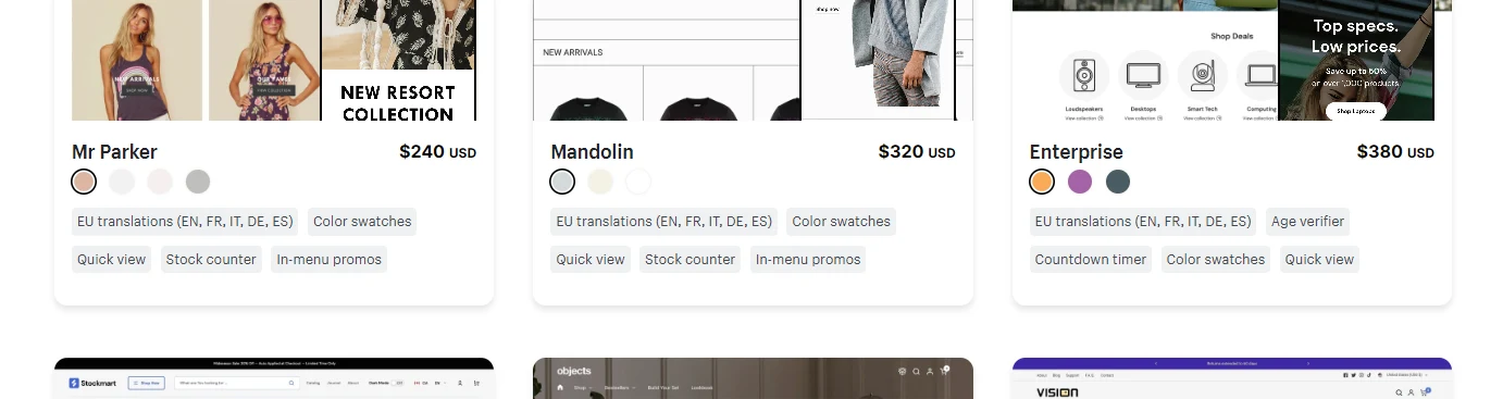 Shopify premium theme price