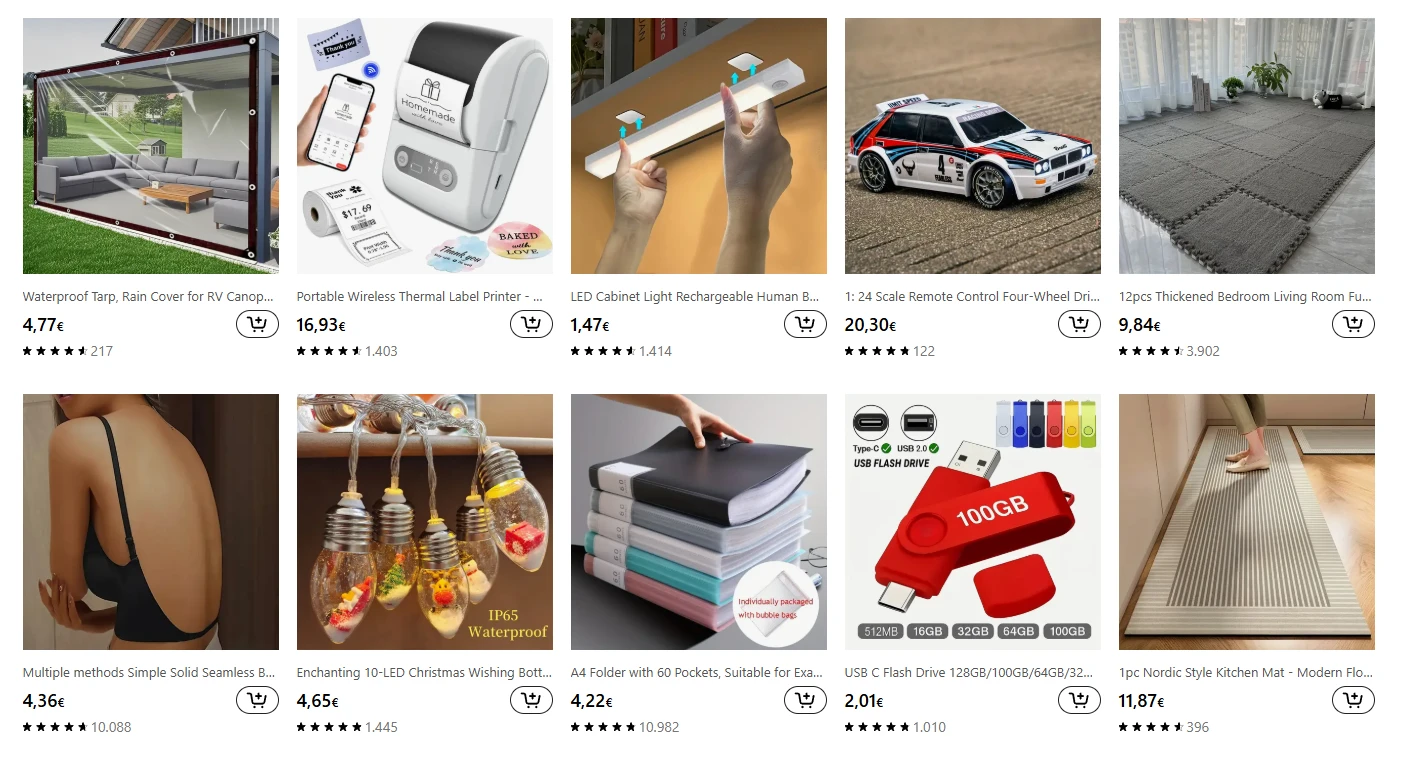 Inconsistent product photos