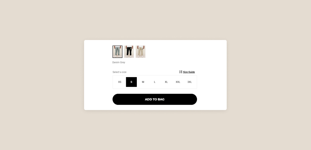 Why visible variant options improve Shopify product UX | DevCommerce Blog