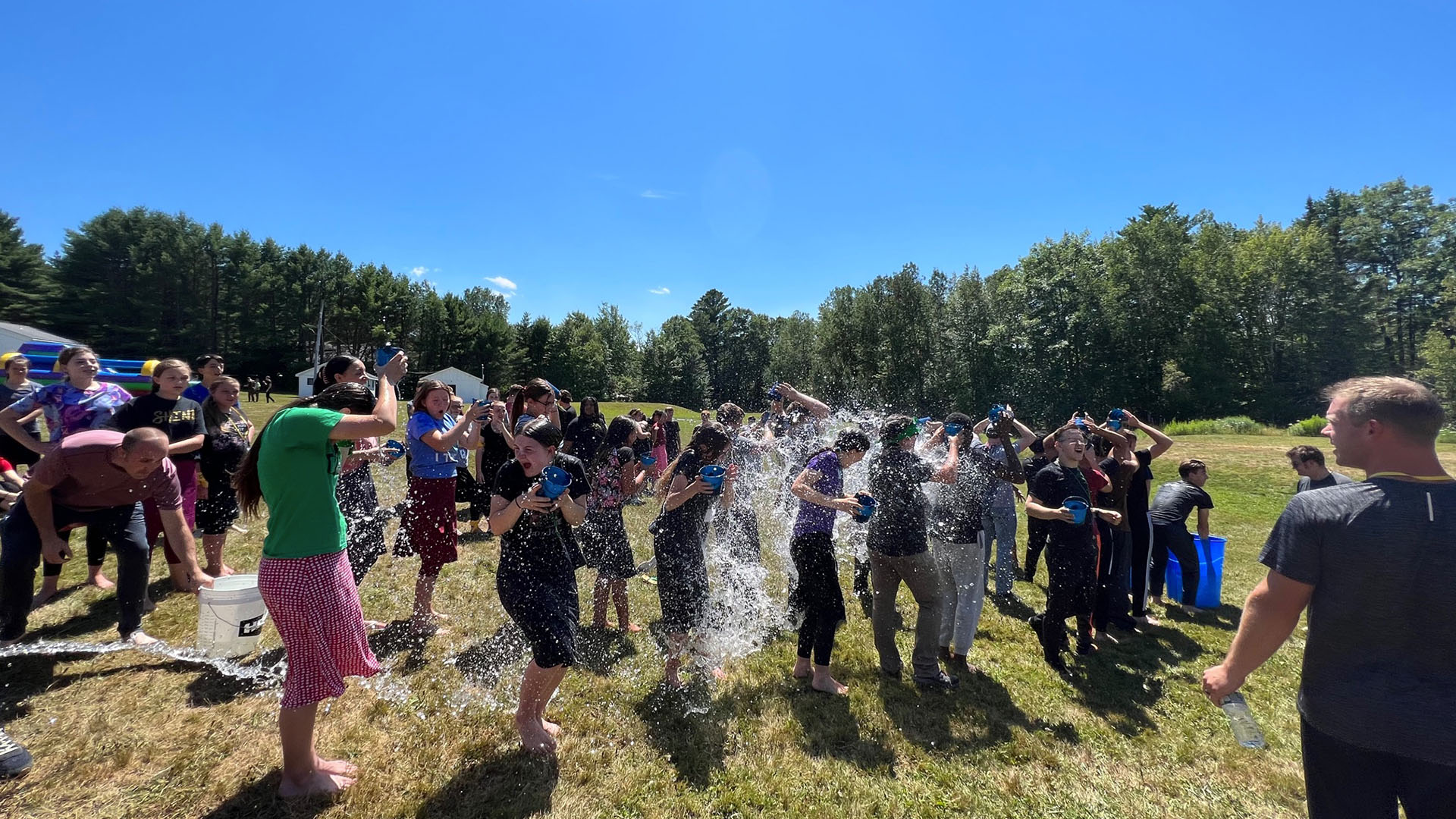 water day at youth camp