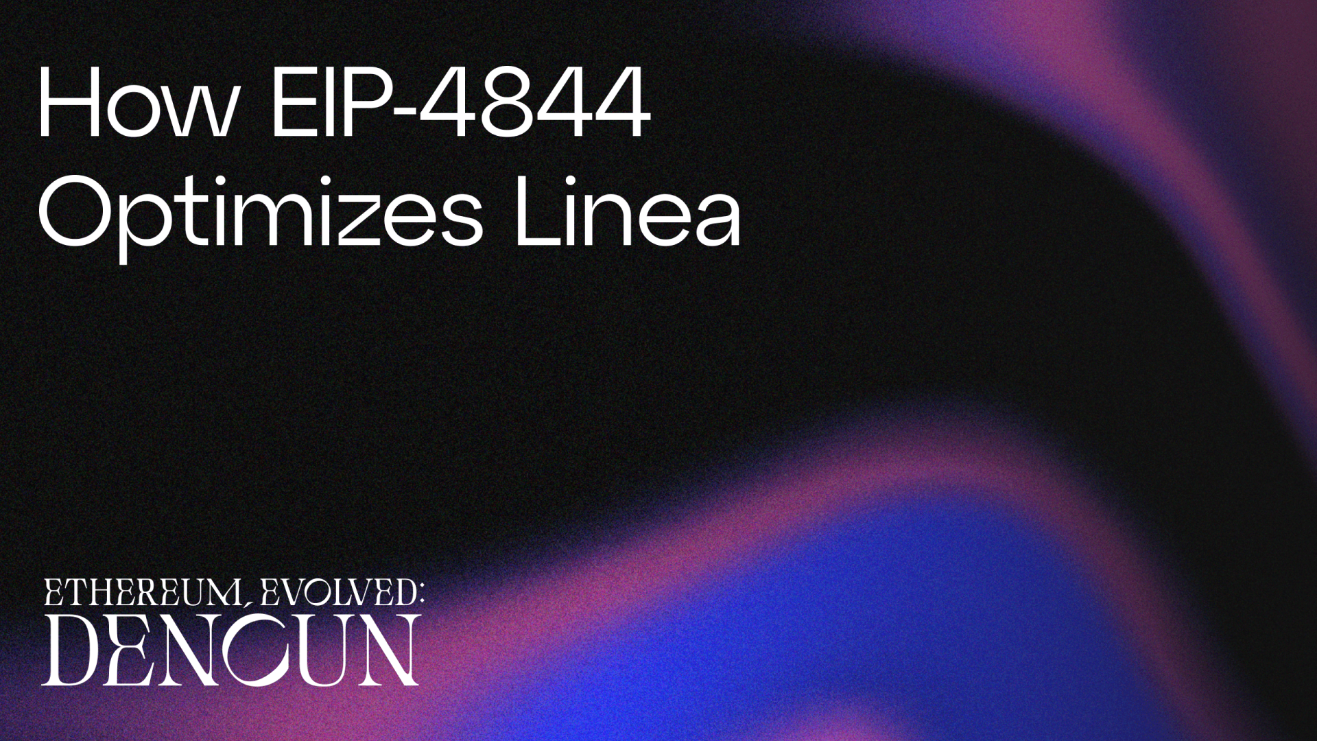 How EIP-4844 Optimizes Linea