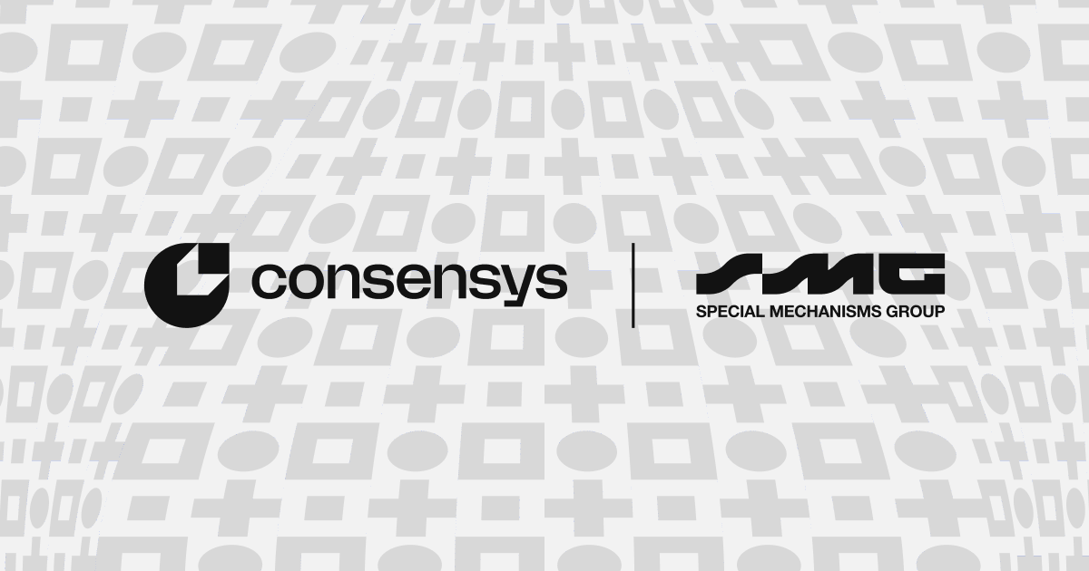 Consensys Acquires SMG To Deliver State-of-the-Art Mechanism Design For ...