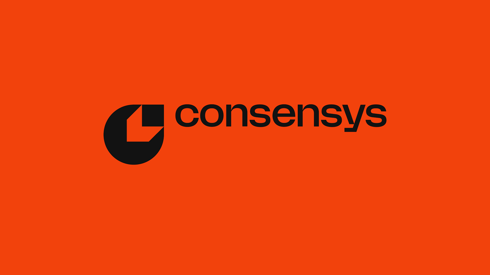 Consensys red logo header