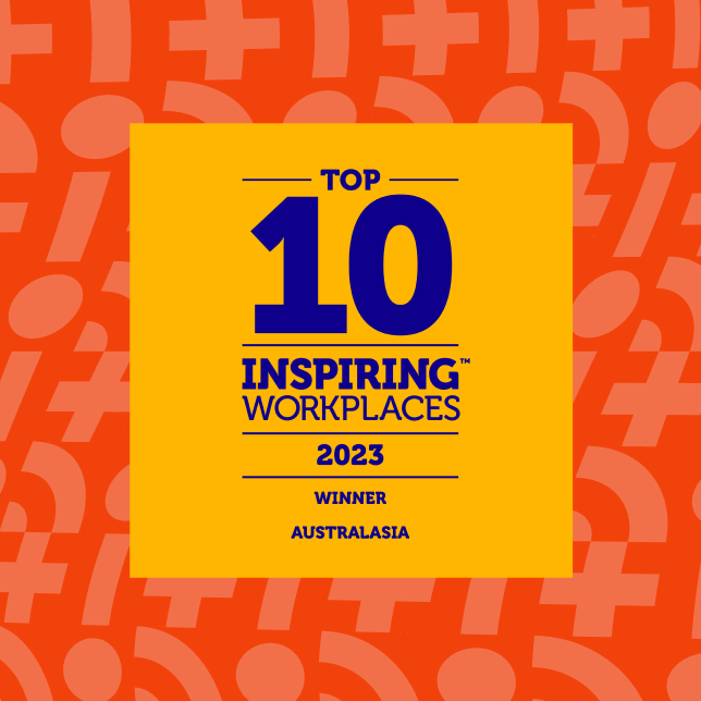 Top 10 Inspiring Workplaces 2023 - Australasia