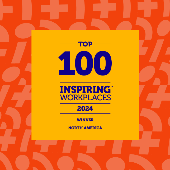 The 2024 Top 100 Inspiring Workplaces Winner - North America