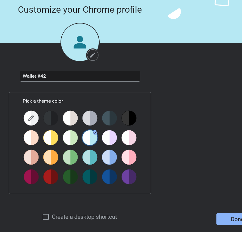 Customize your Chrome profile
