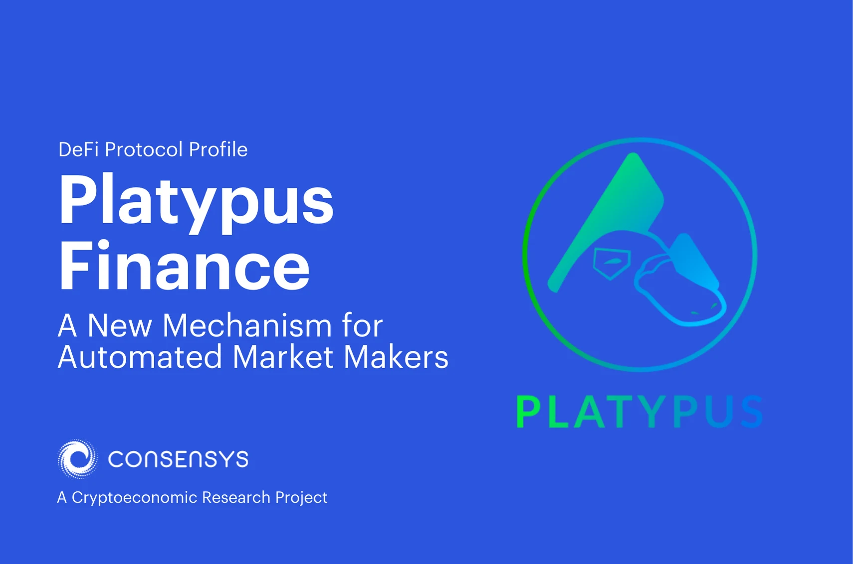 Platypus Finance: A New Mechanism for Automated Market Makers