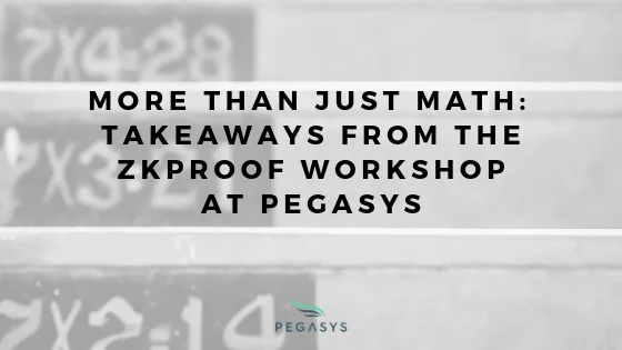 Image: More than Just Math: Takeaways from the ZKProof Workshop