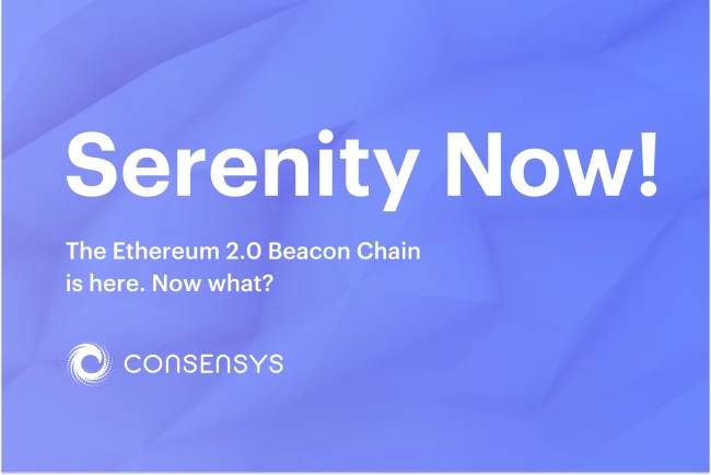 The Ethereum 2.0 Beacon Chain is here. Now what?