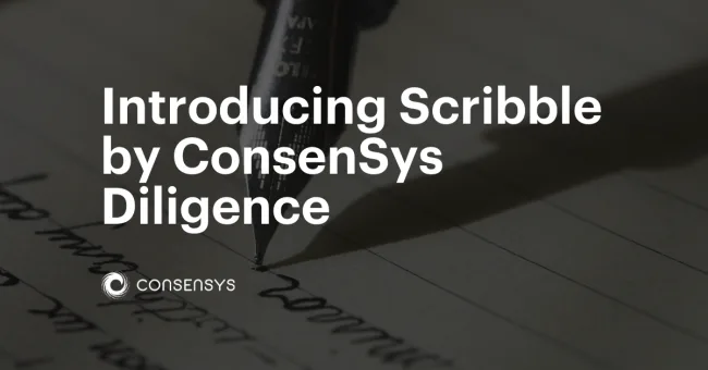 Introducing Scribble by Consensys Diligence