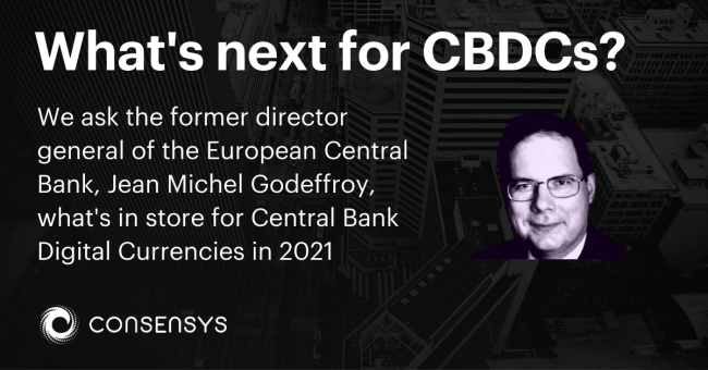 We ask the former director general of the European Central Bank what's next for CBDCs