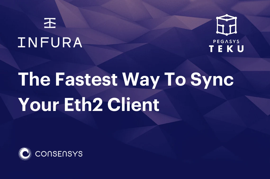 Image: Teku and Infura Team Up To Make The Fastest Ethereum 2.0 Client Sync