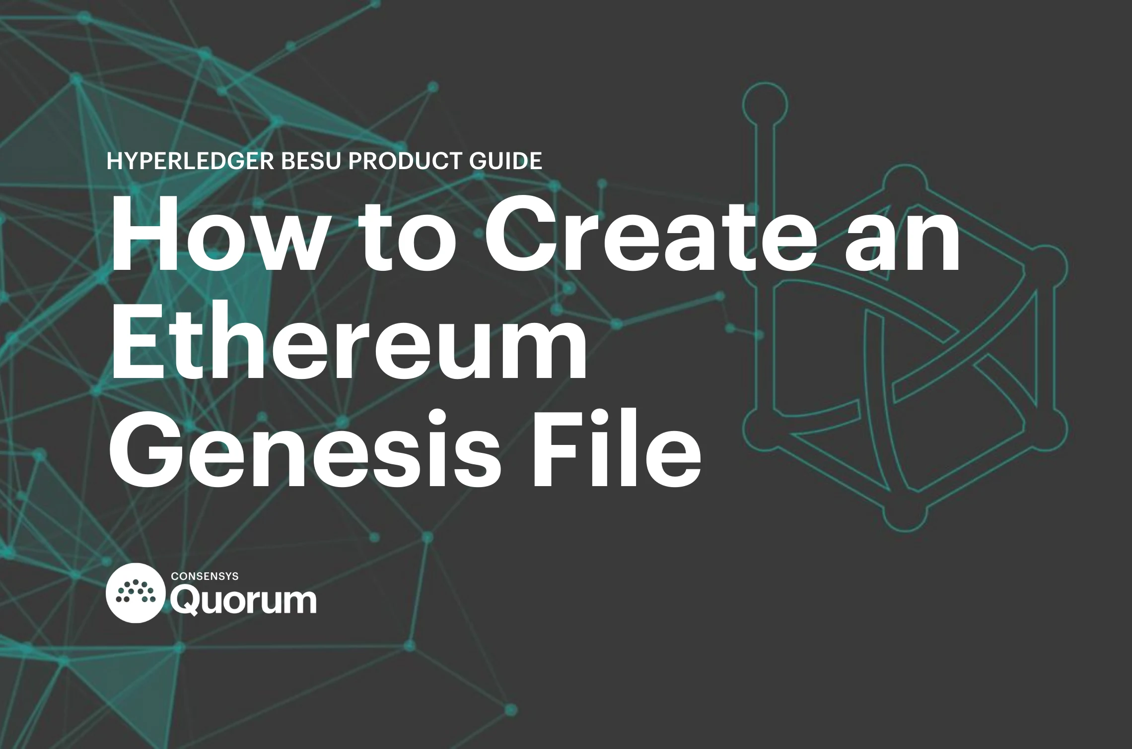Image: Hyperledger Besu: How to Create an Ethereum Genesis File