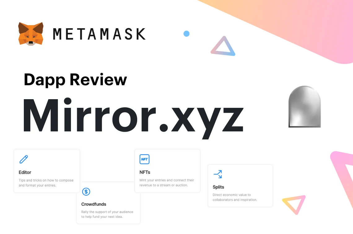 Image: Mirror.xyz Review: How To Use MetaMask To Compete In The $WRITE Race