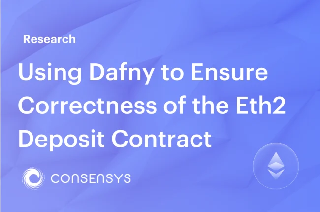 How We Proved the Eth2 Deposit Contract Is Free of Runtime Errors