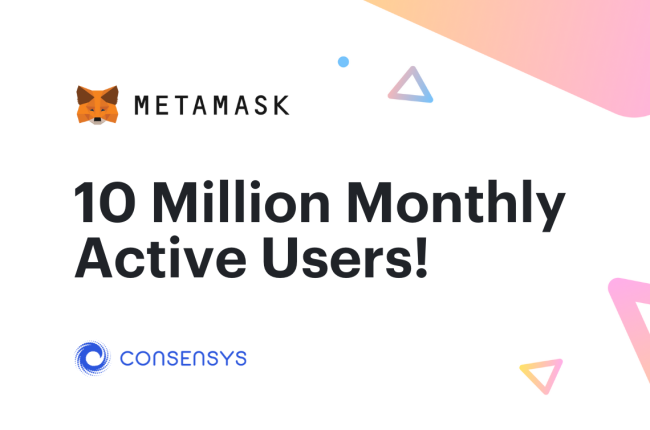 MetaMask Surpasses 10 Million MAUs, Making It The World's Leading Non-Custodial Crypto Wallet