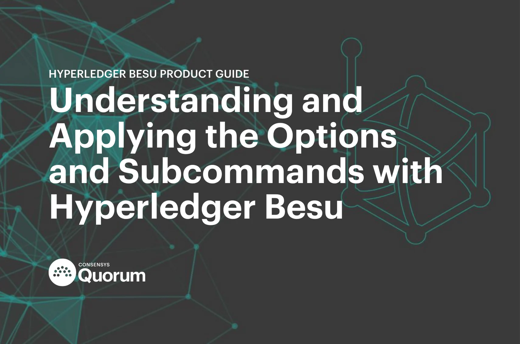 Image: Understanding and Applying the Options and Subcommands with Hyperledger Besu