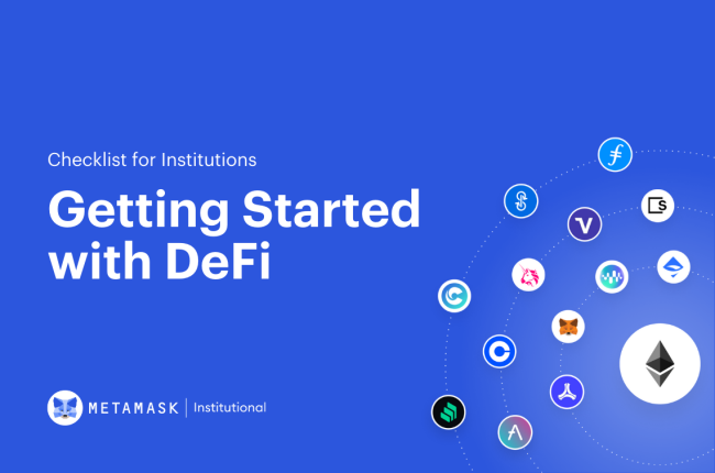 Checklist for Institutions: Getting Started in DeFi