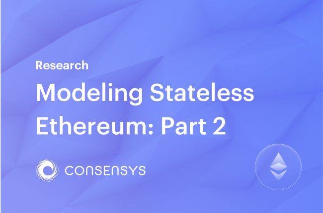 Building A Stateless Ethereum Model