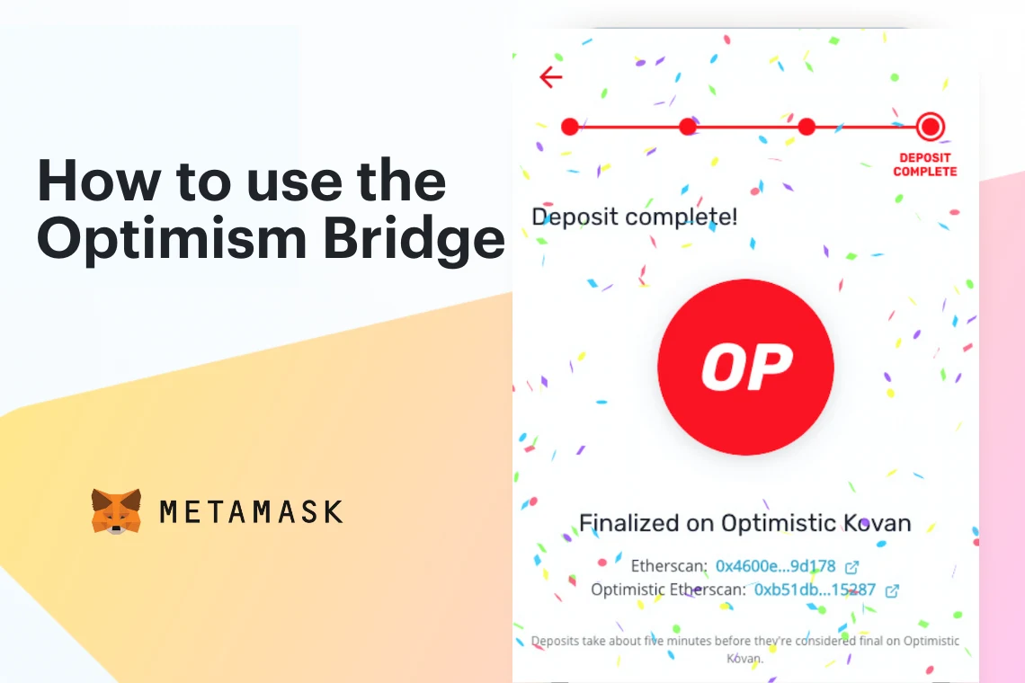 Image: How To Bridge Tokens From Ethereum To Optimism With MetaMask