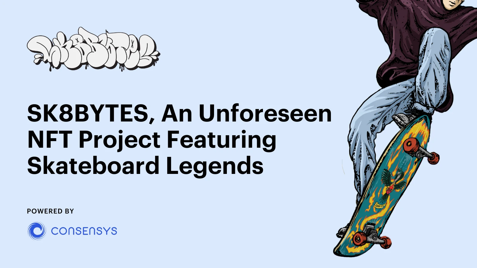 Image: NFTs Take Over the Skateboarding Community with SK8BYTES, A Project Featuring Skateboard Legends