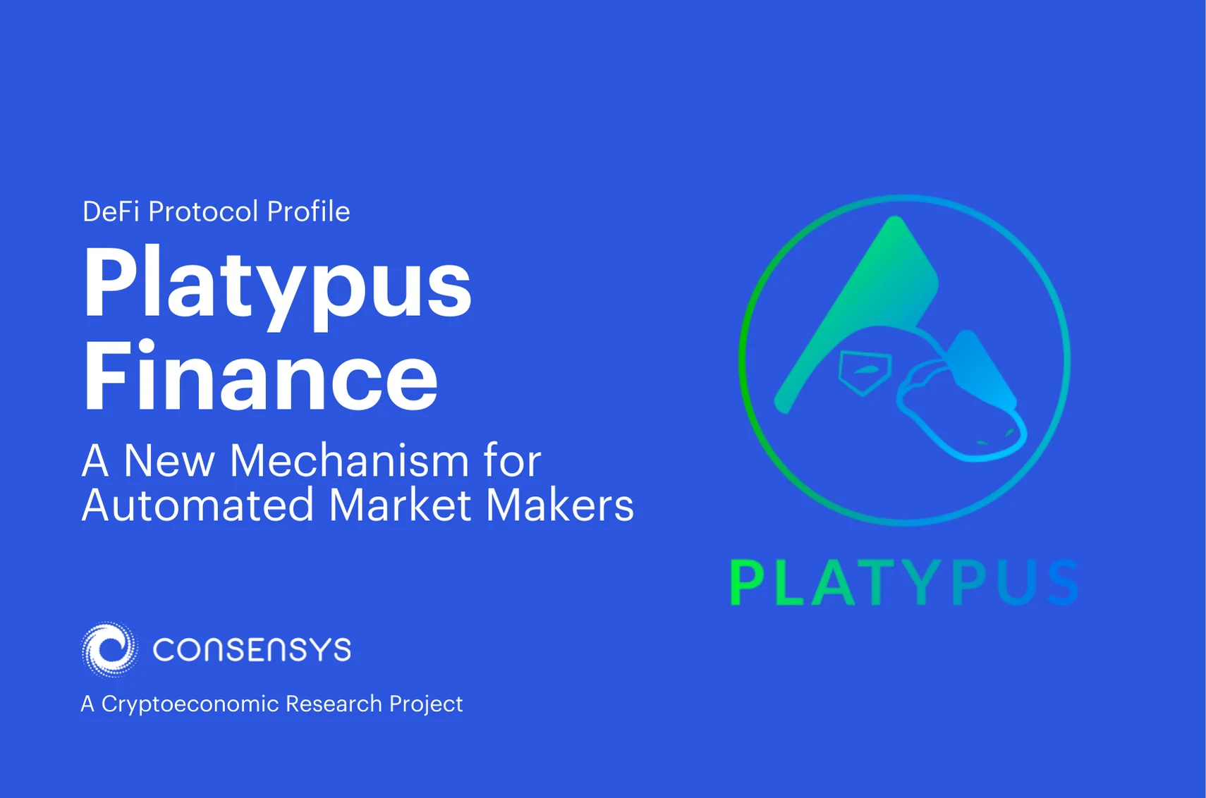 Image: Platypus Finance: A New Mechanism for Automated Market Makers