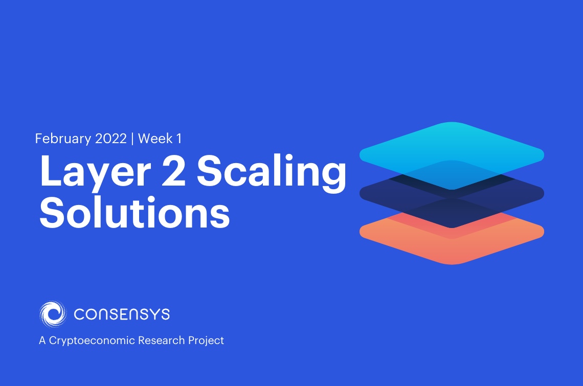 Layer 2 & Scaling Solutions | February 2022 | Week 1 | Consensys