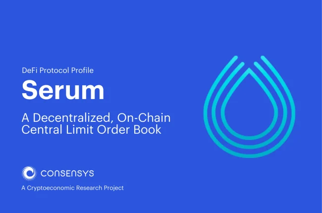 Serum: A Decentralized On-Chain Central Limit Order Book