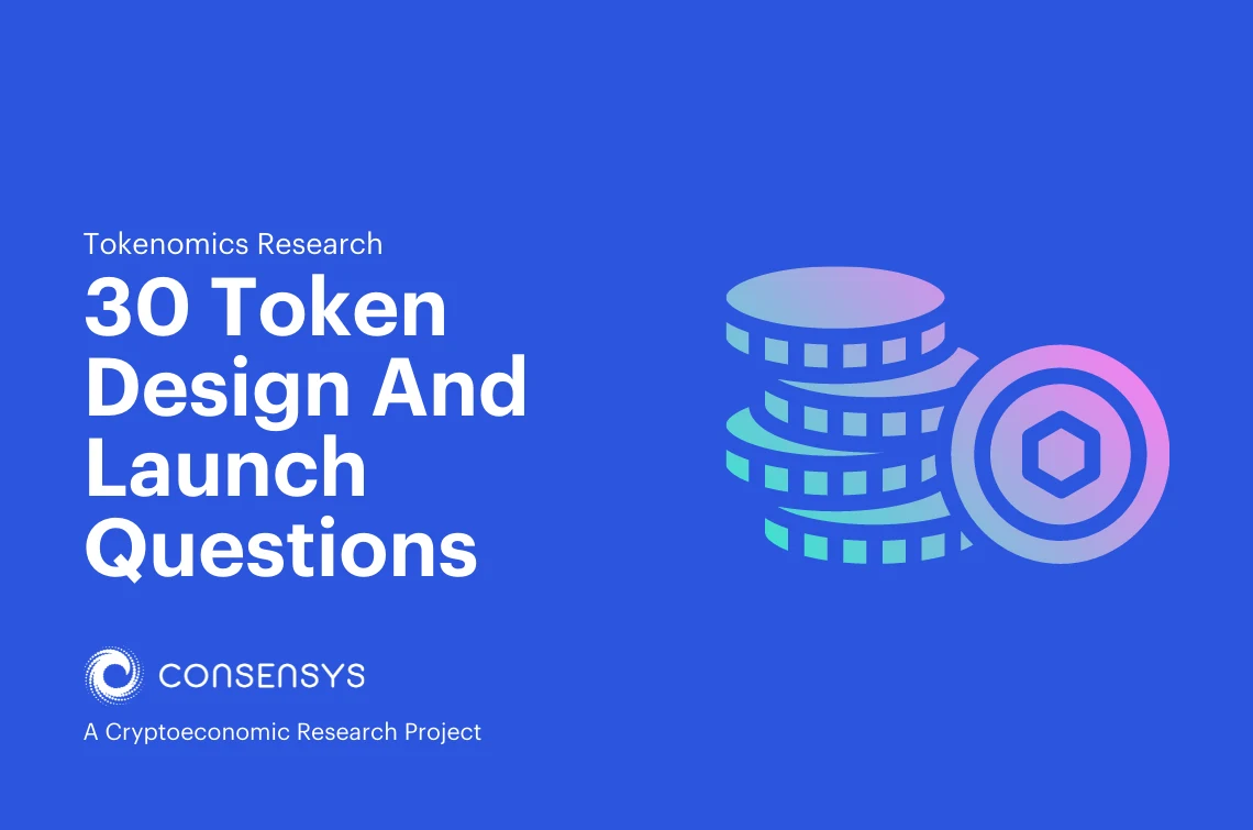 Image: 30 Token Design and Launch Questions