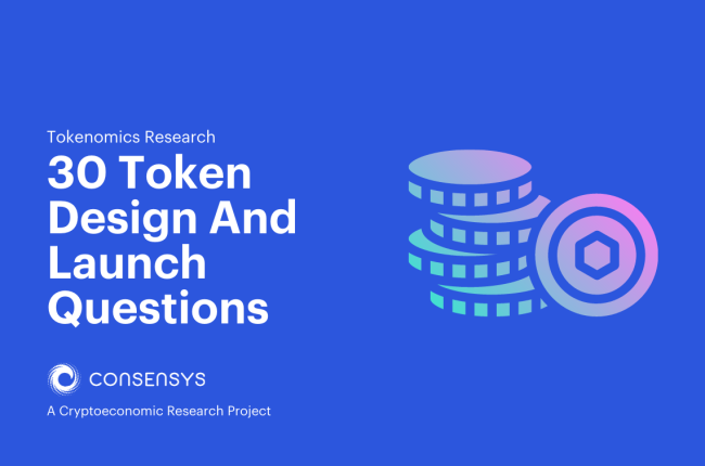 30 Token Design and Launch Questions