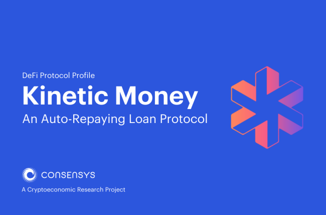 Kinetic Money: An Auto-Repaying Loan Protocol