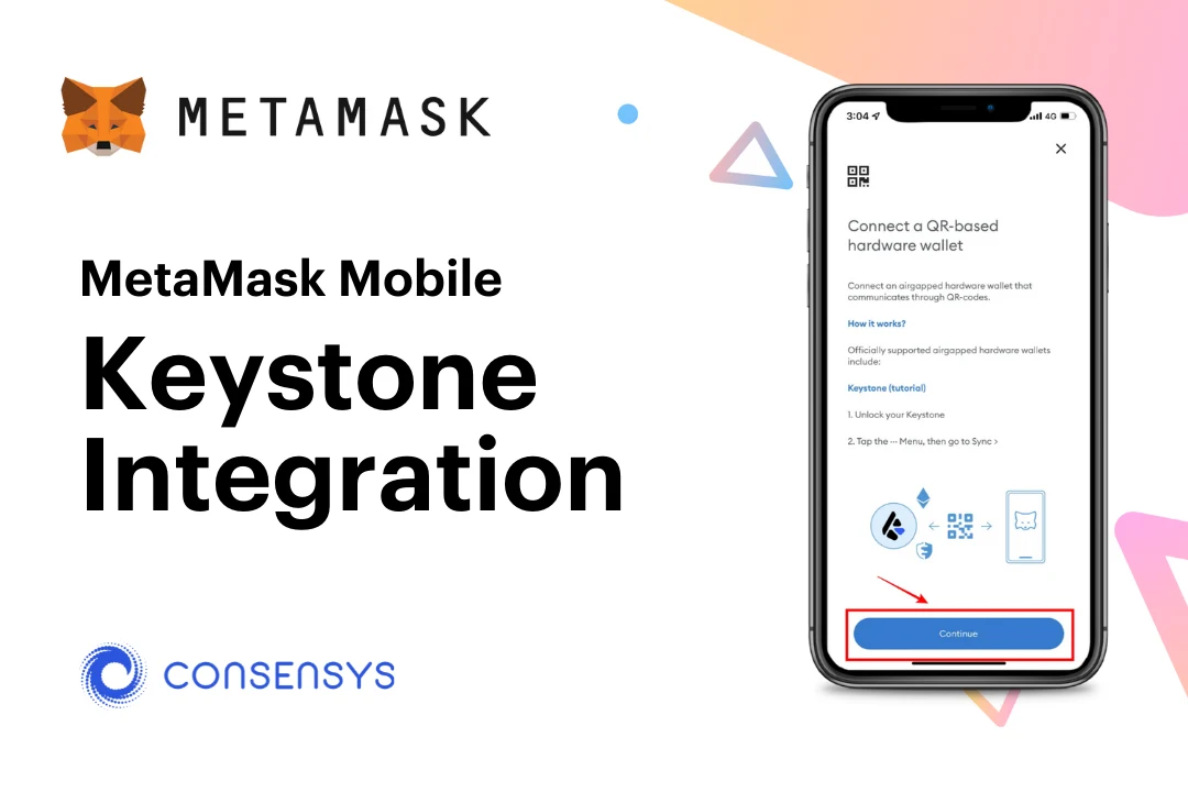 Image: MetaMask Mobile Launches First Hardware Wallet Integration With Keystone