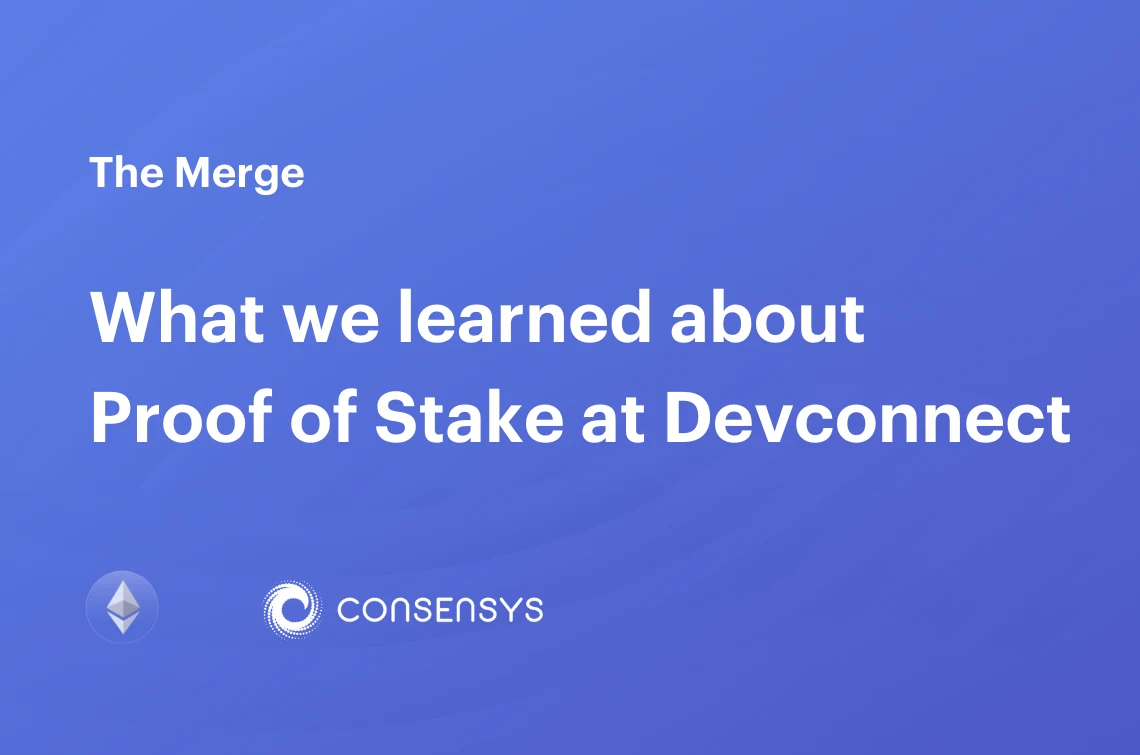 Image: What We Learned about Proof of Stake at Devconnect